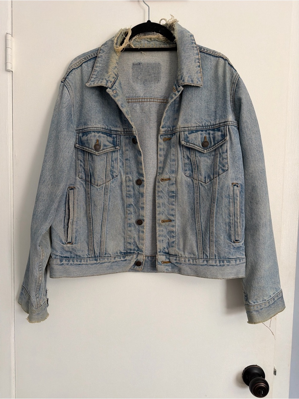 GAP Light Blue Washed Denim Jacket